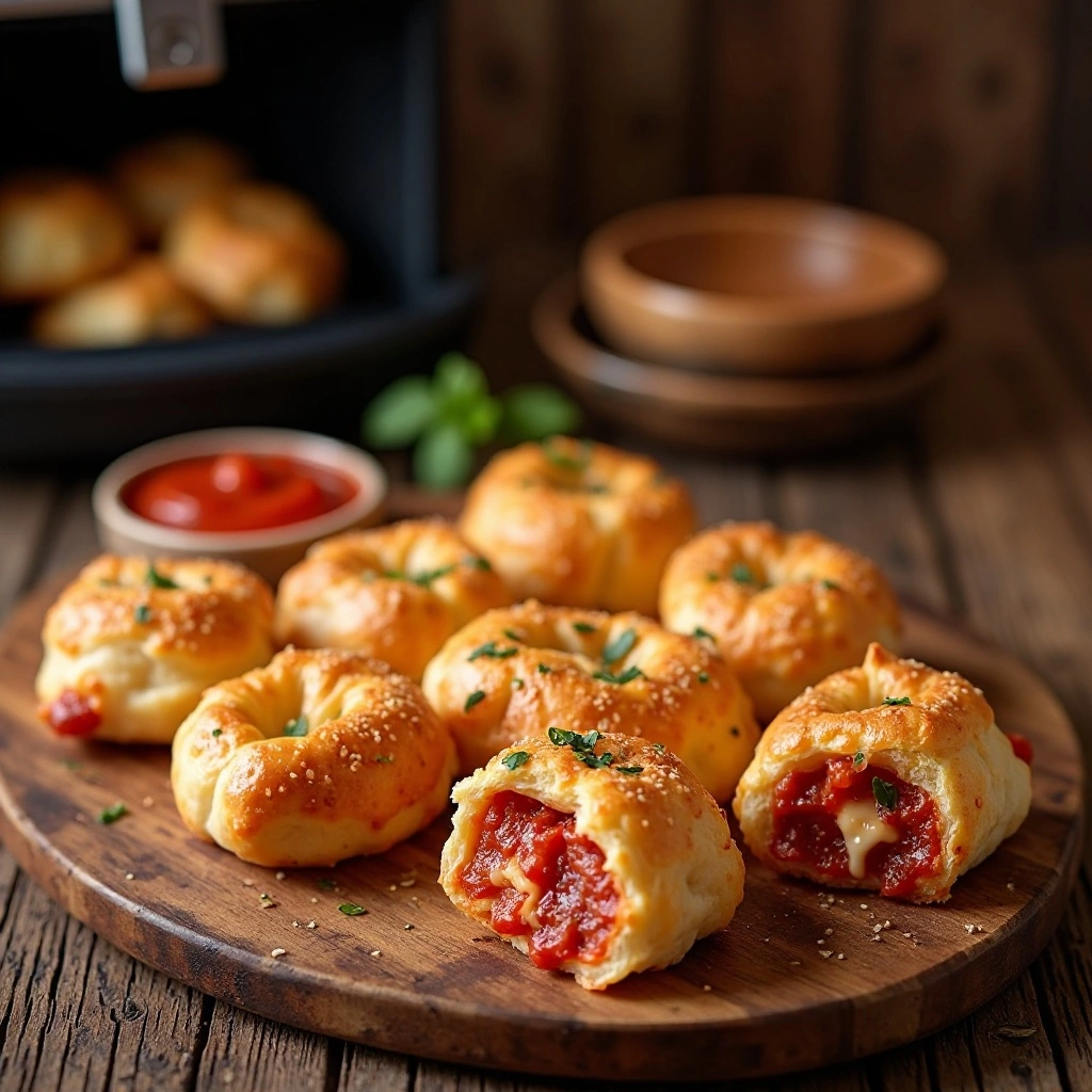 Air Fryer Pizza Pops