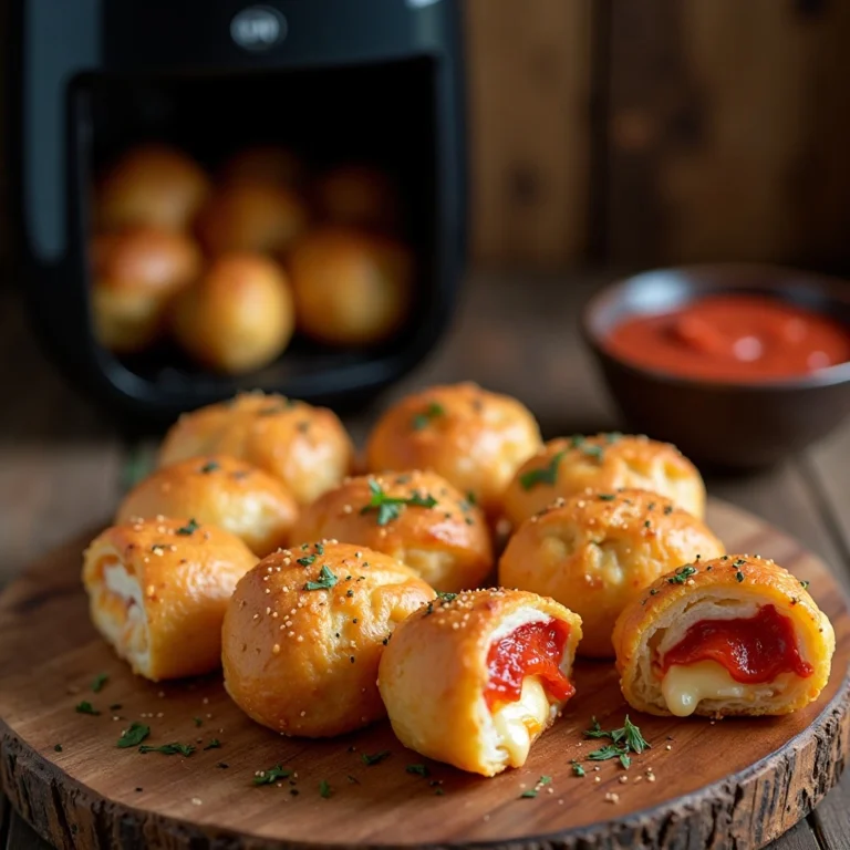 Air Fryer Pizza Pops