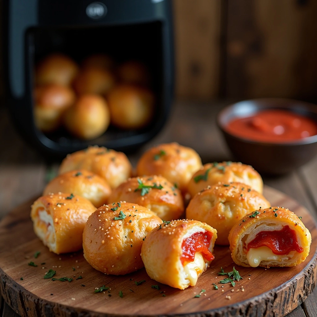 Air Fryer Pizza Pops