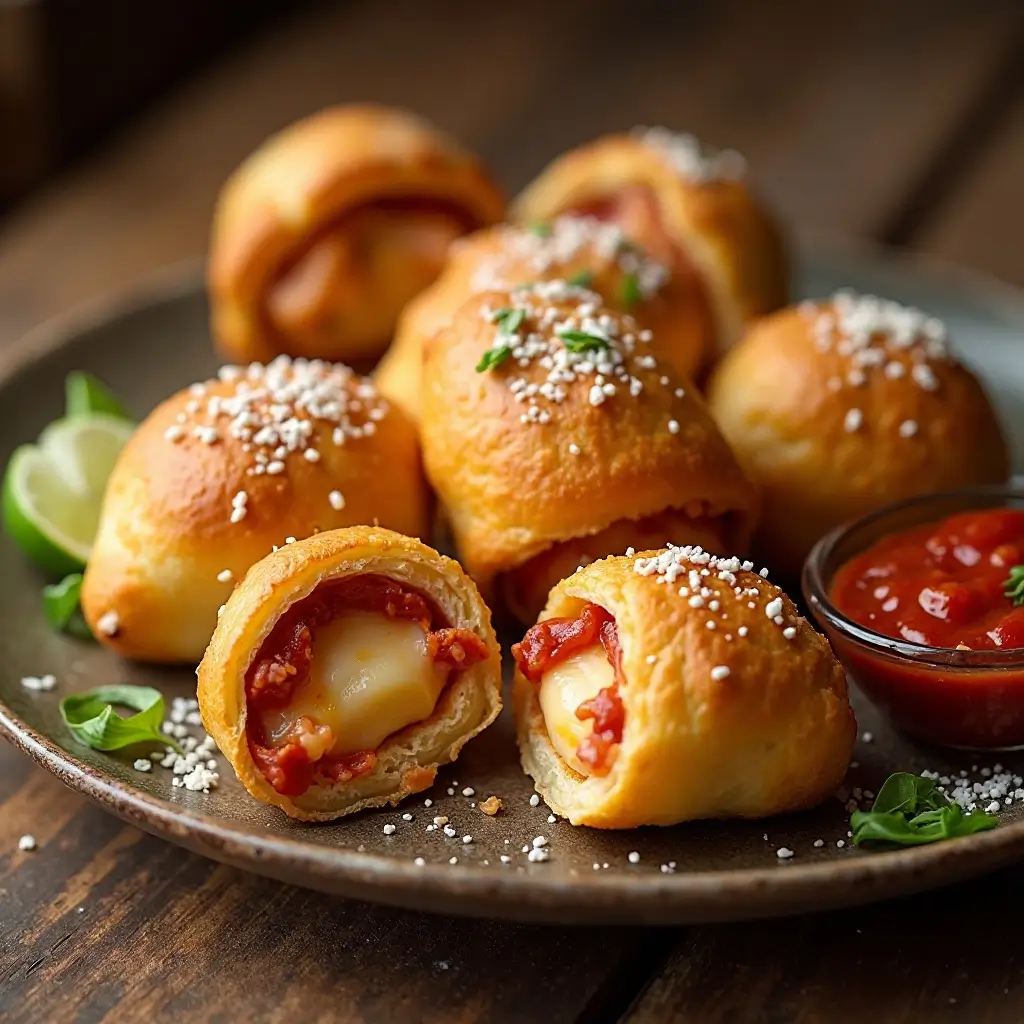Air Fryer Pizza Rolls