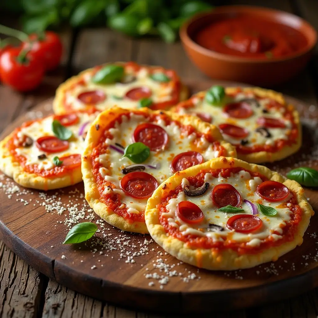 Air Fryer Pizza Tortilla