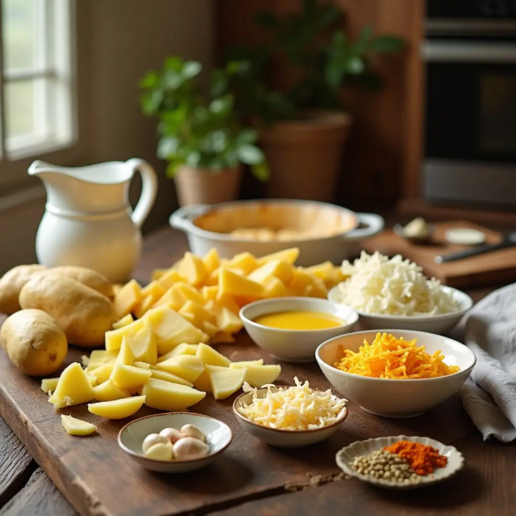 Air Fryer Potato Bake