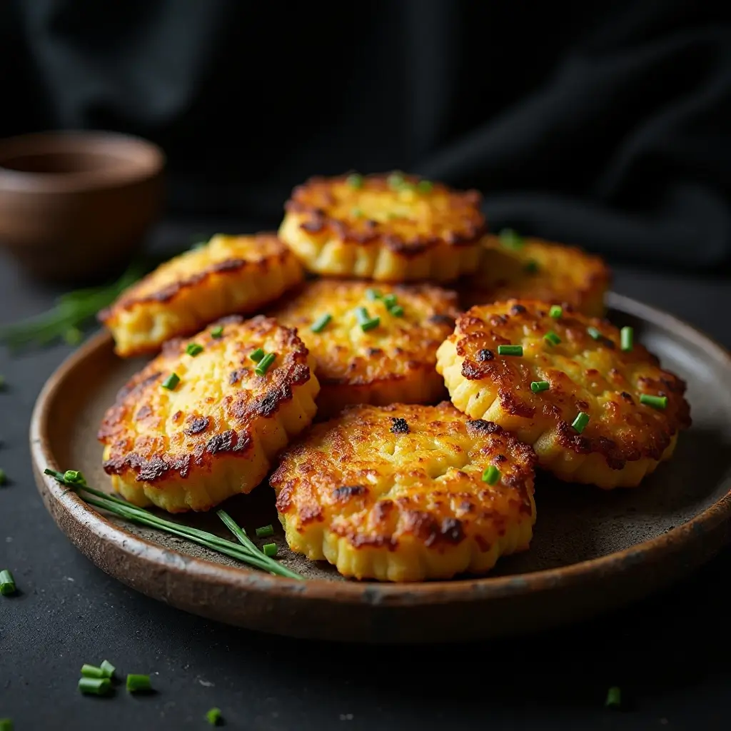 Air Fryer Potato Cakes