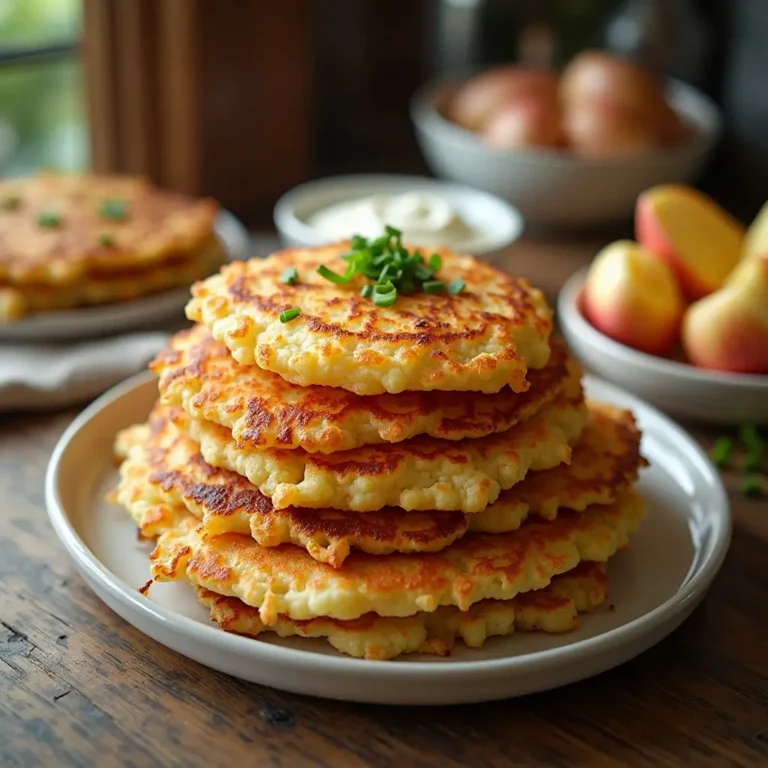 Air Fryer Potato Pancakes