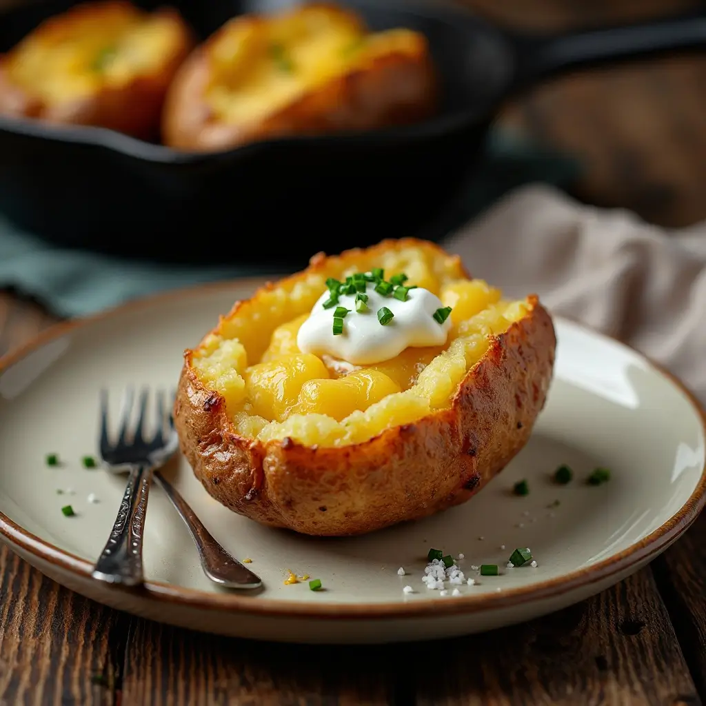 Air Fryer Potato Whole