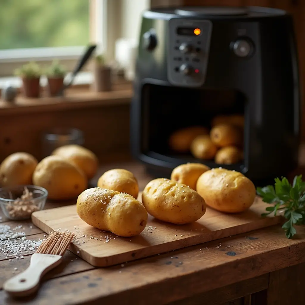 Air Fryer Potato Whole