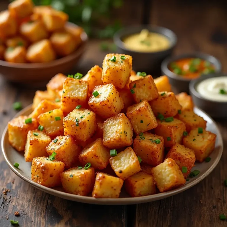 Air Fryer Potatoes Cubes