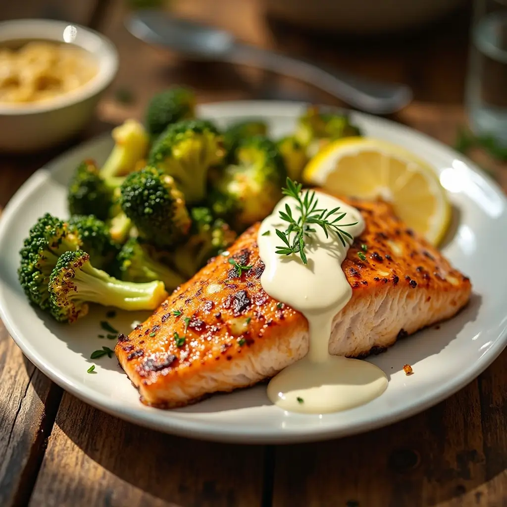 Air Fryer Salmon