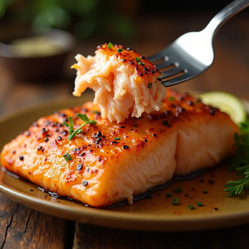 Air Fryer Salmon