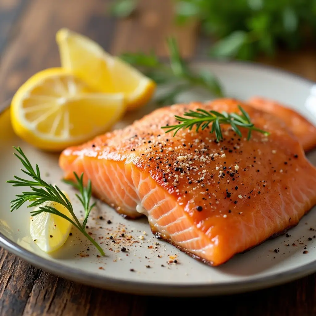 Air Fryer Salmon Crispy Skin
