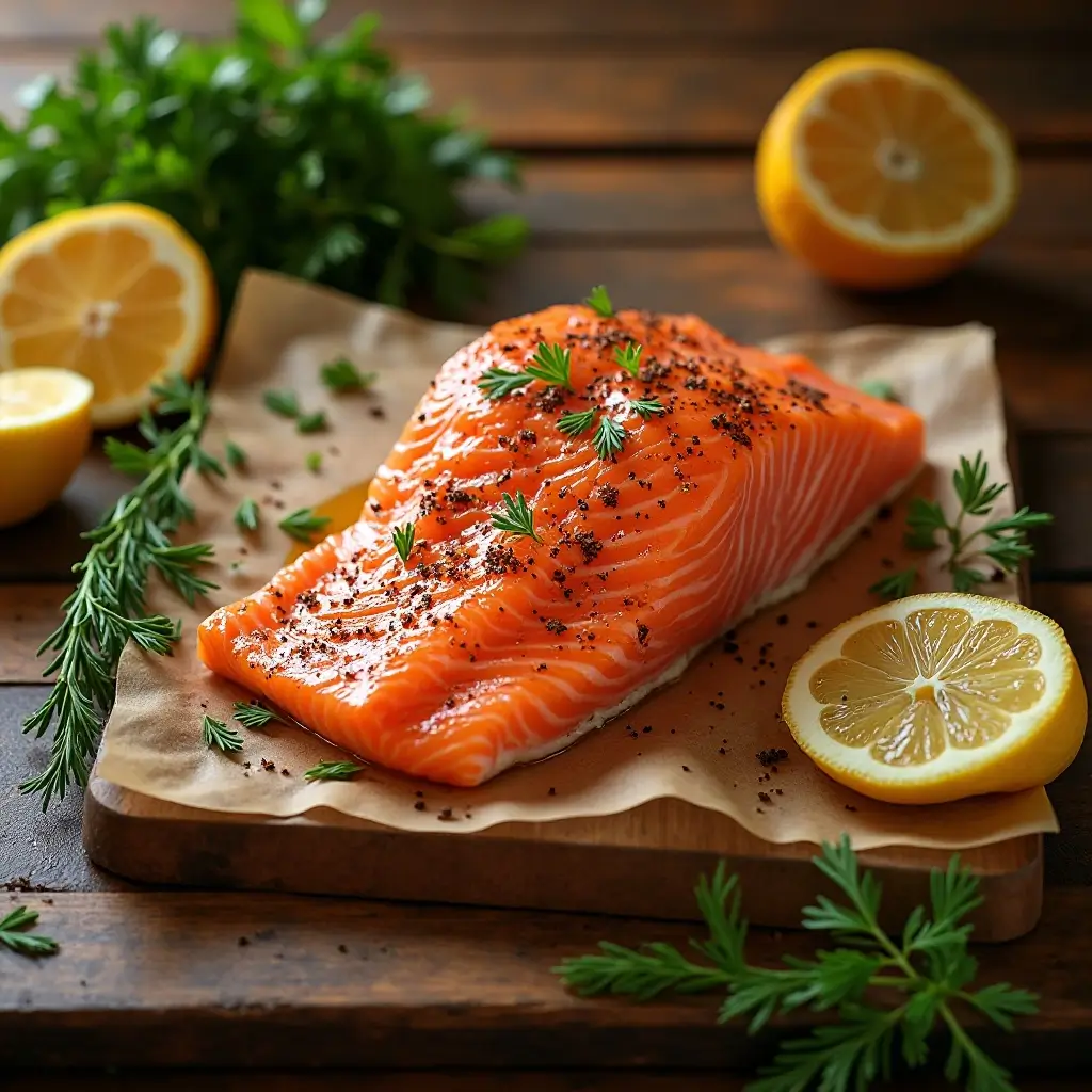 Air Fryer Salmon Crispy Skin
