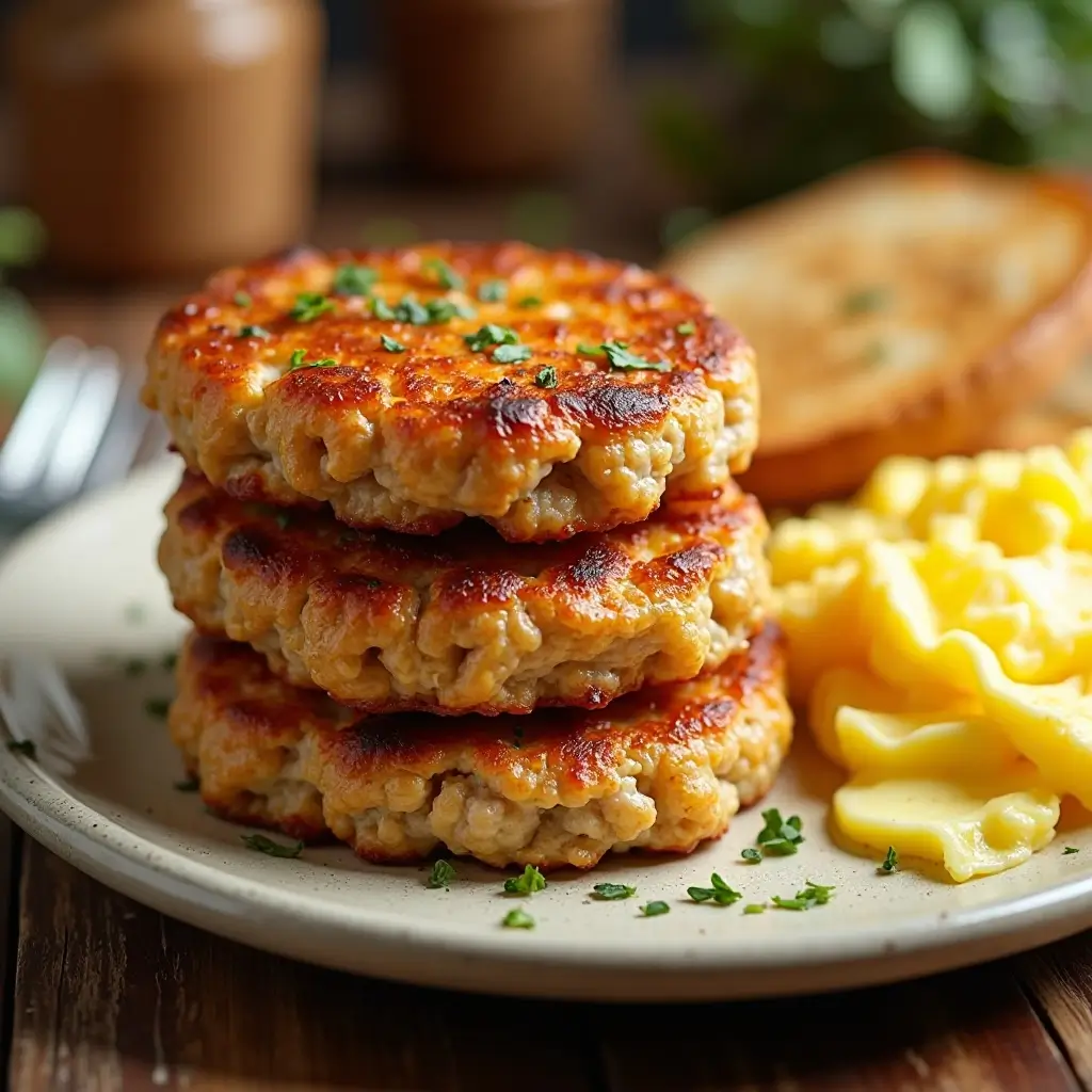 Air Fryer Sausage Patties