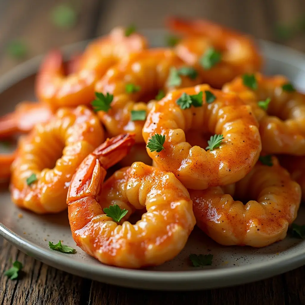 Air Fryer Shrimp No Breading