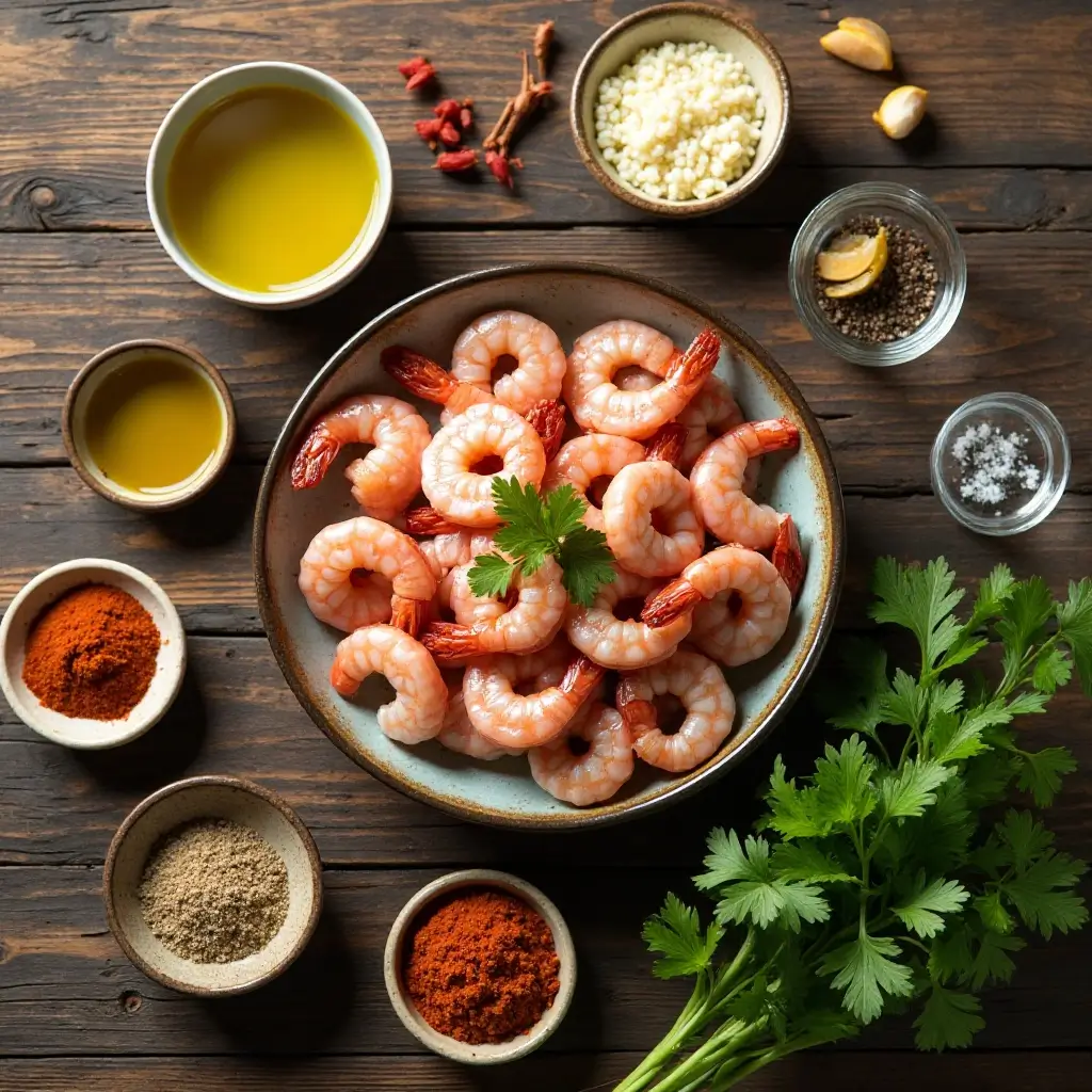 Air Fryer Shrimp No Breading
