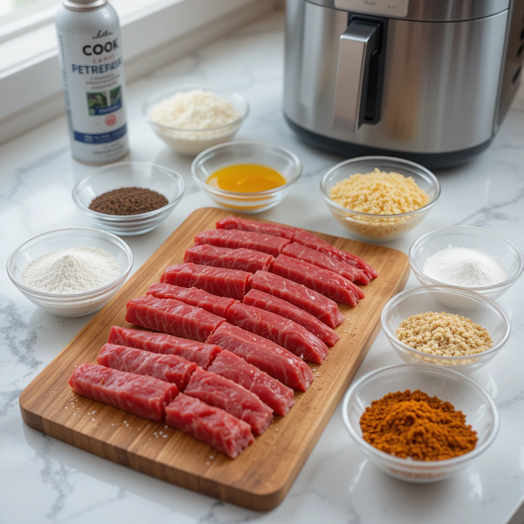 Air Fryer Steak Fingers