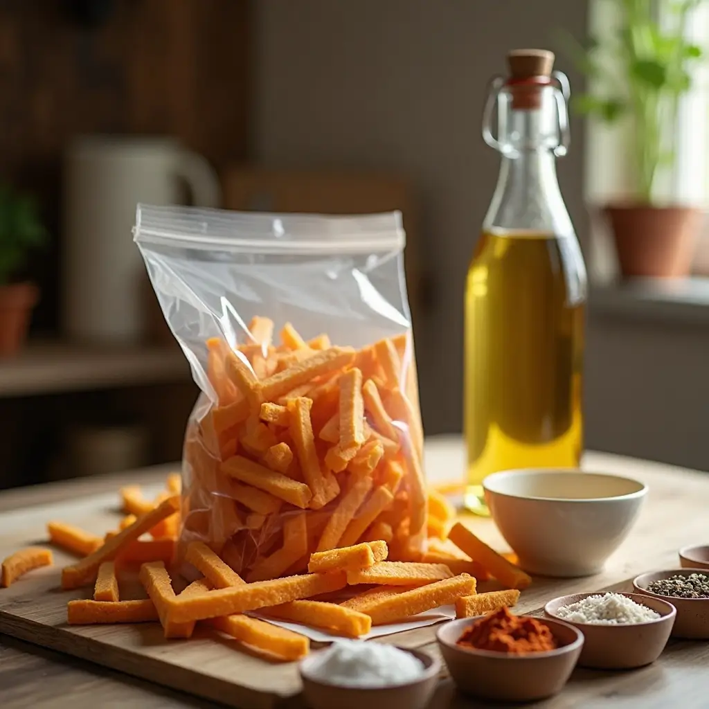Air Fryer Sweet Potato Fries Frozen