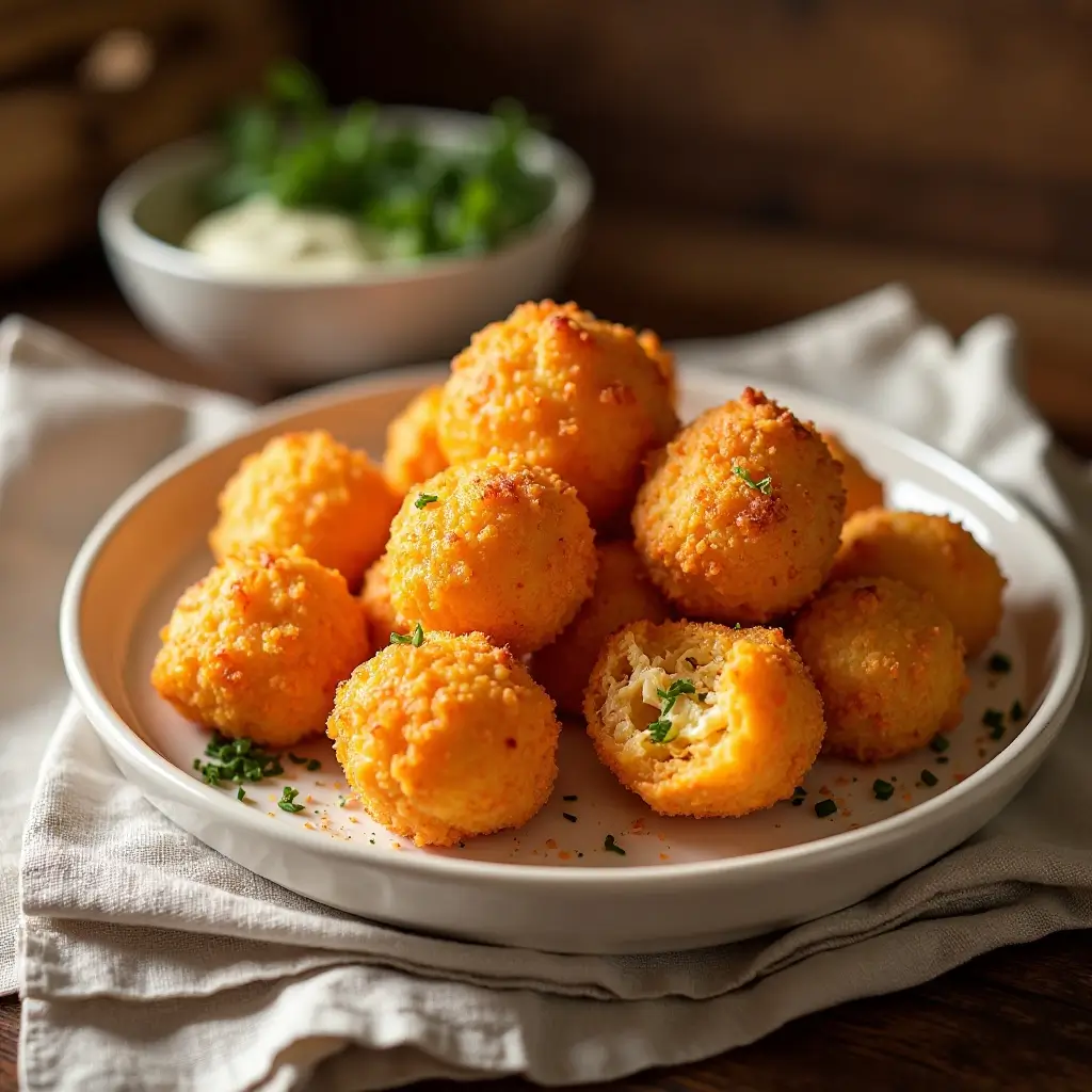 Air Fryer Sweet Potato Puffs