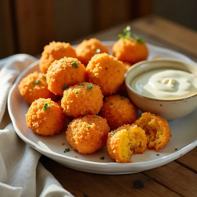 Air Fryer Sweet Potato Puffs