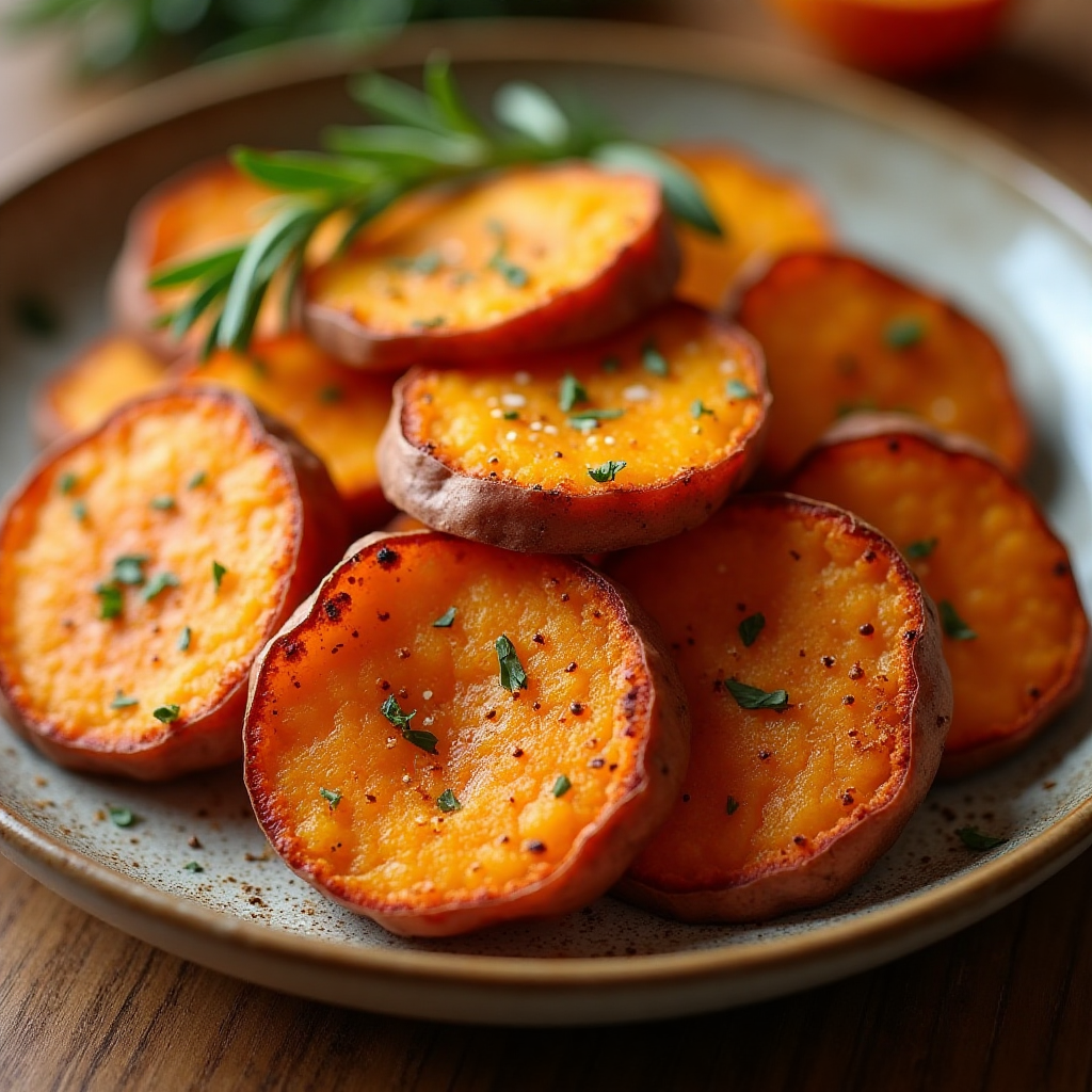 Air Fryer Sweet Potato Slices.webp