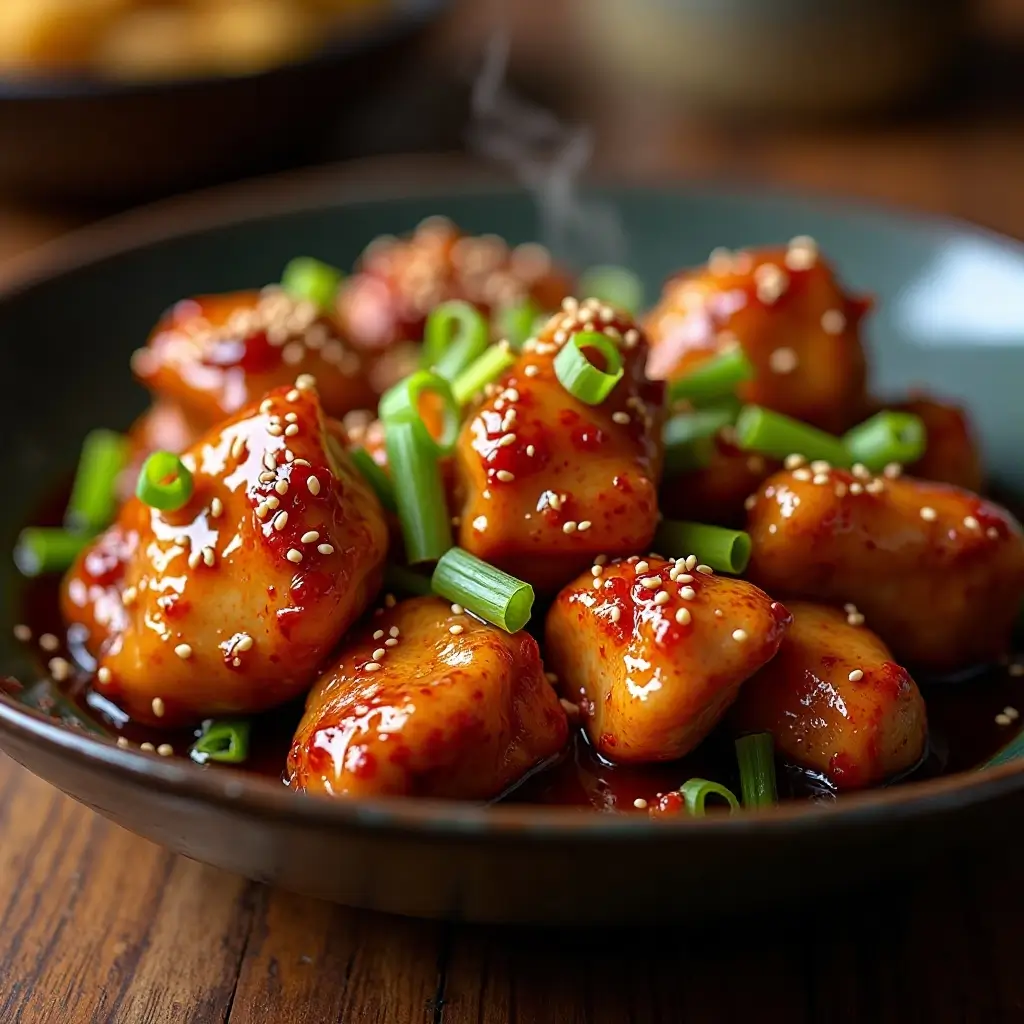 Air Fryer Teriyaki Chicken