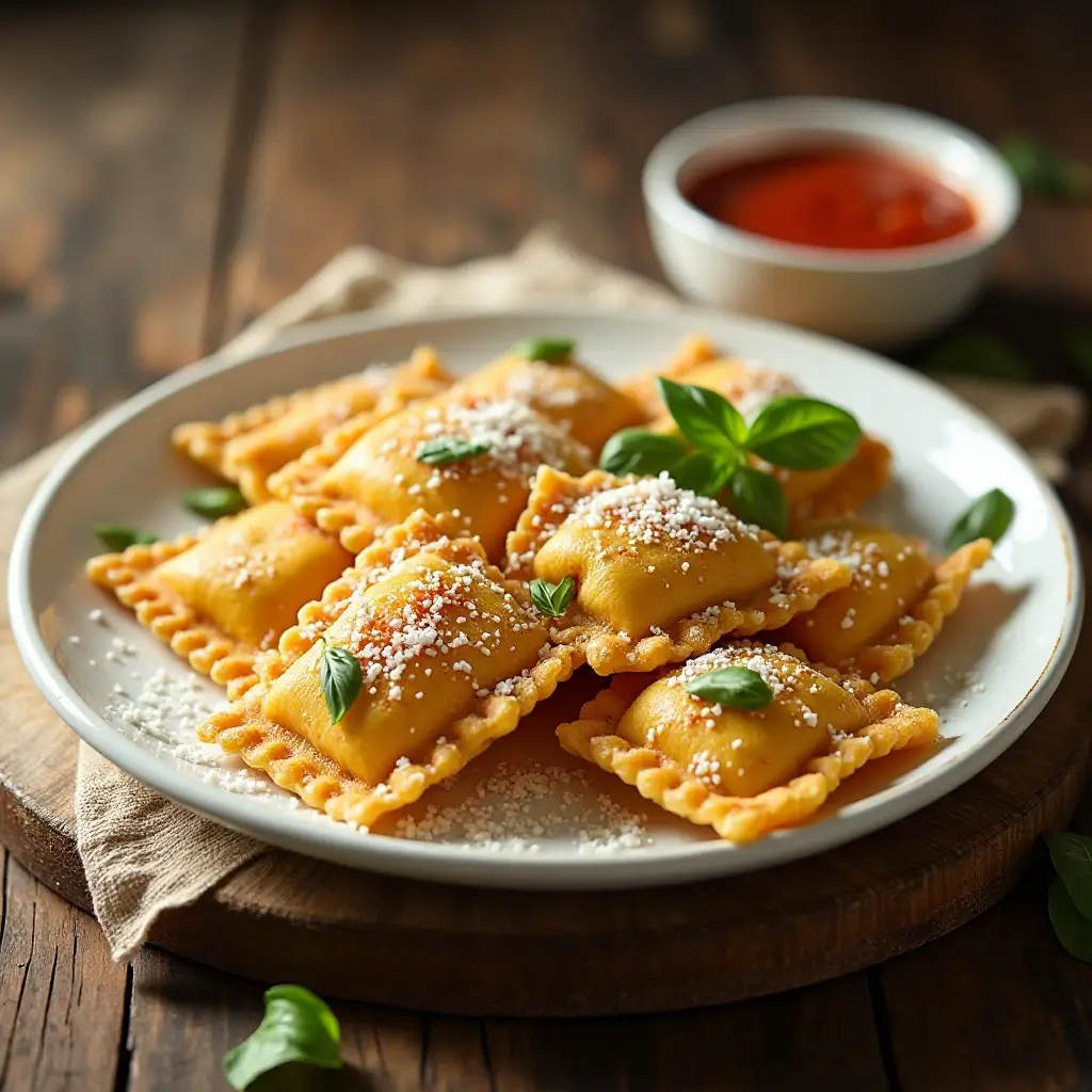 Air Fryer Toasted Ravioli