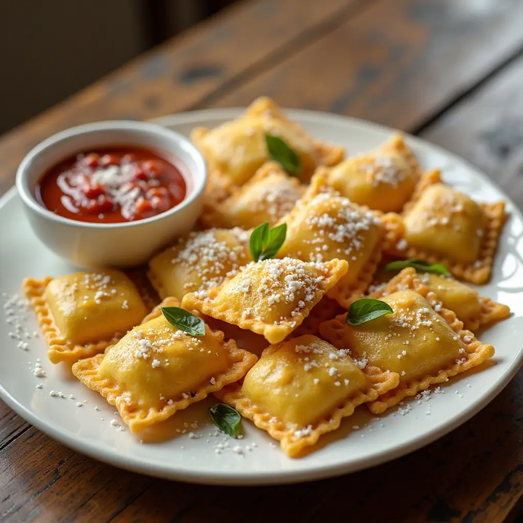 Air Fryer Toasted Ravioli