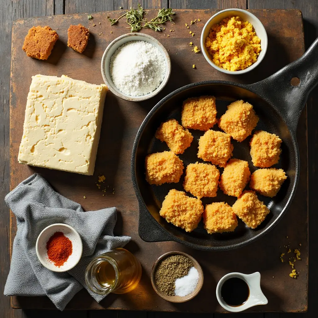 Air Fryer Tofu Nuggets