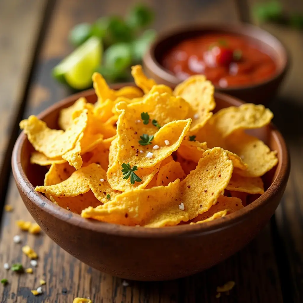 Air Fryer Tortilla Strips