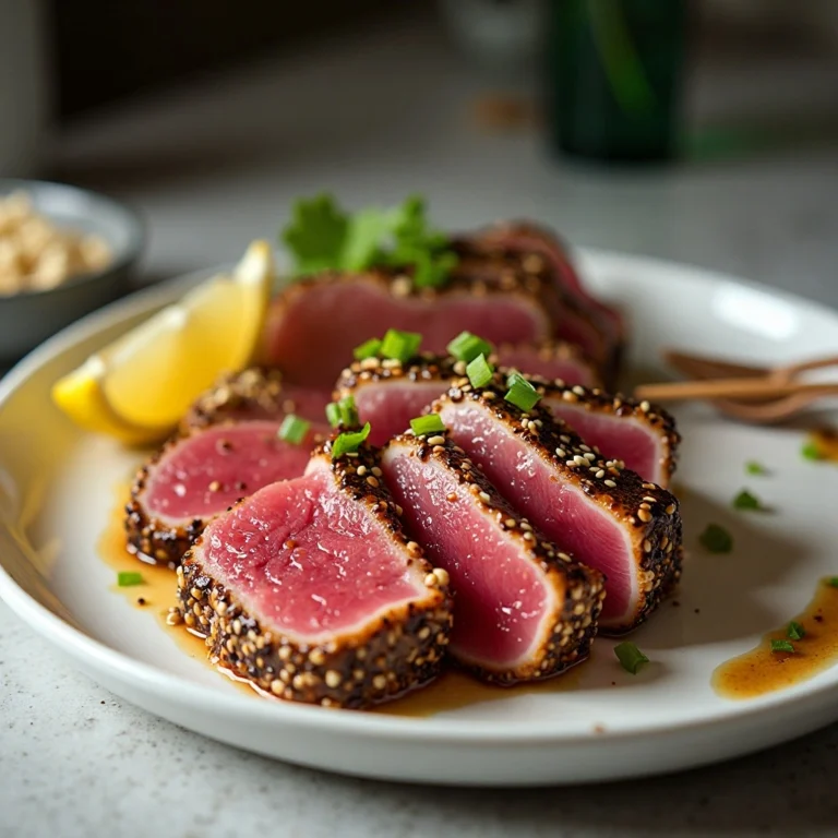 Air Fryer Tuna Steak