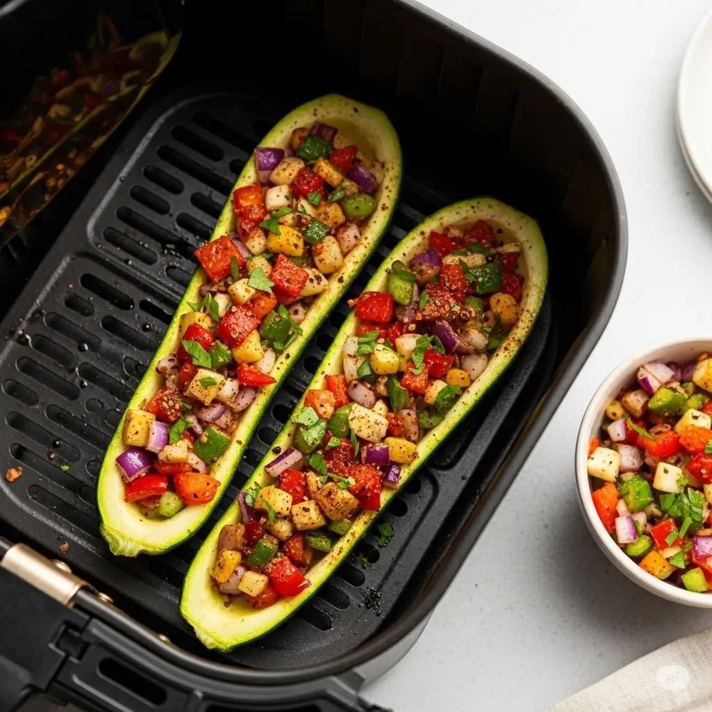 Air Fryer Zucchini