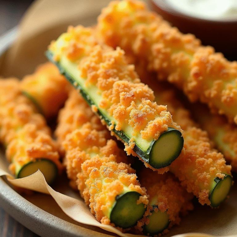Air Fryer Zucchini Fries