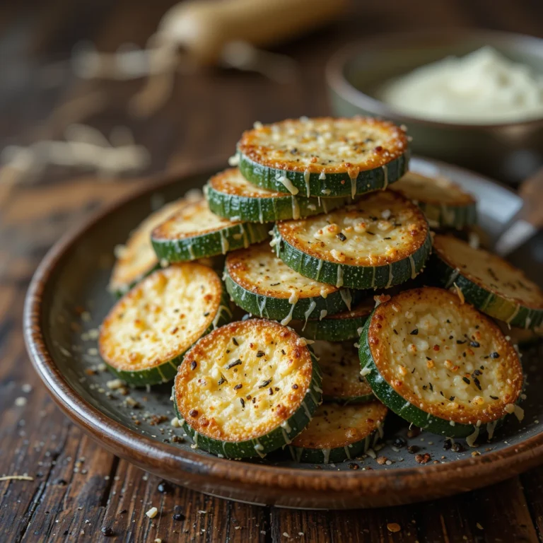 Air Fryer Zucchini with Parmesan