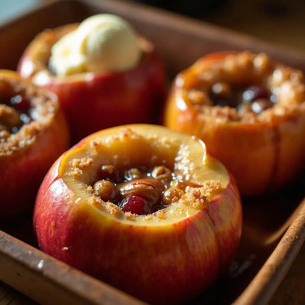 Baked Apples in Air Fryer
