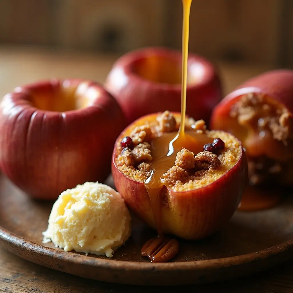 Baked Apples in Air Fryer