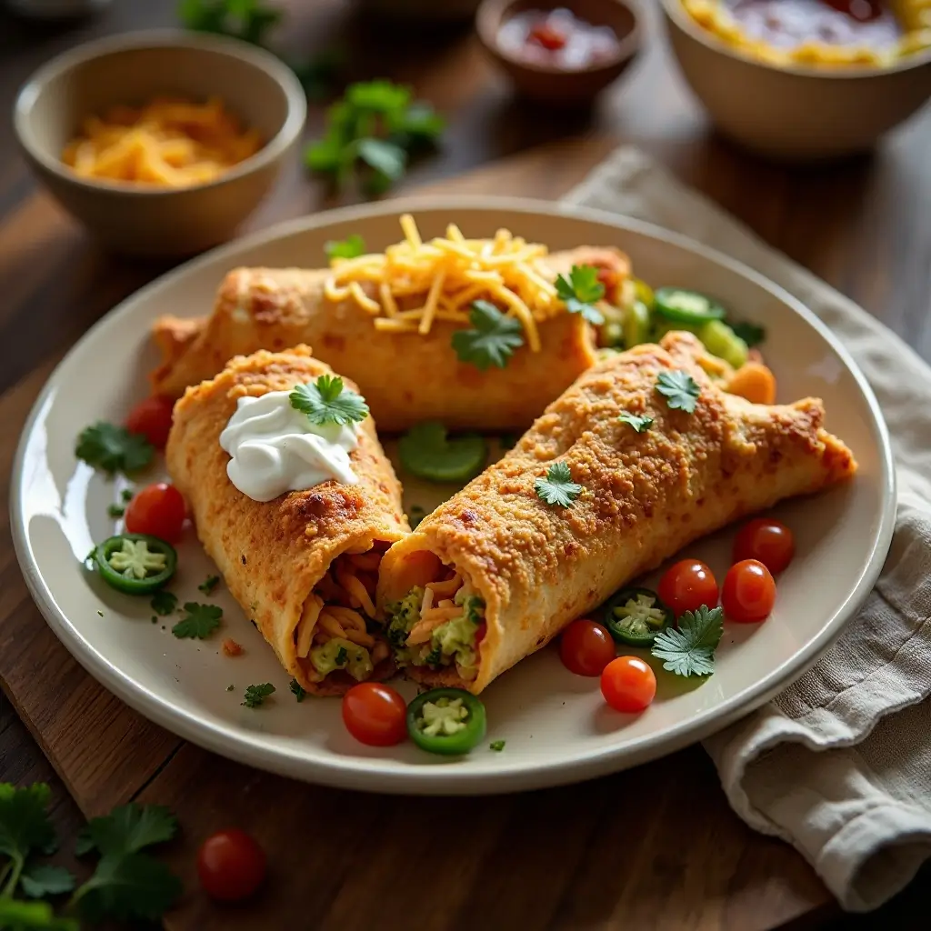 Burritos in Air Fryer