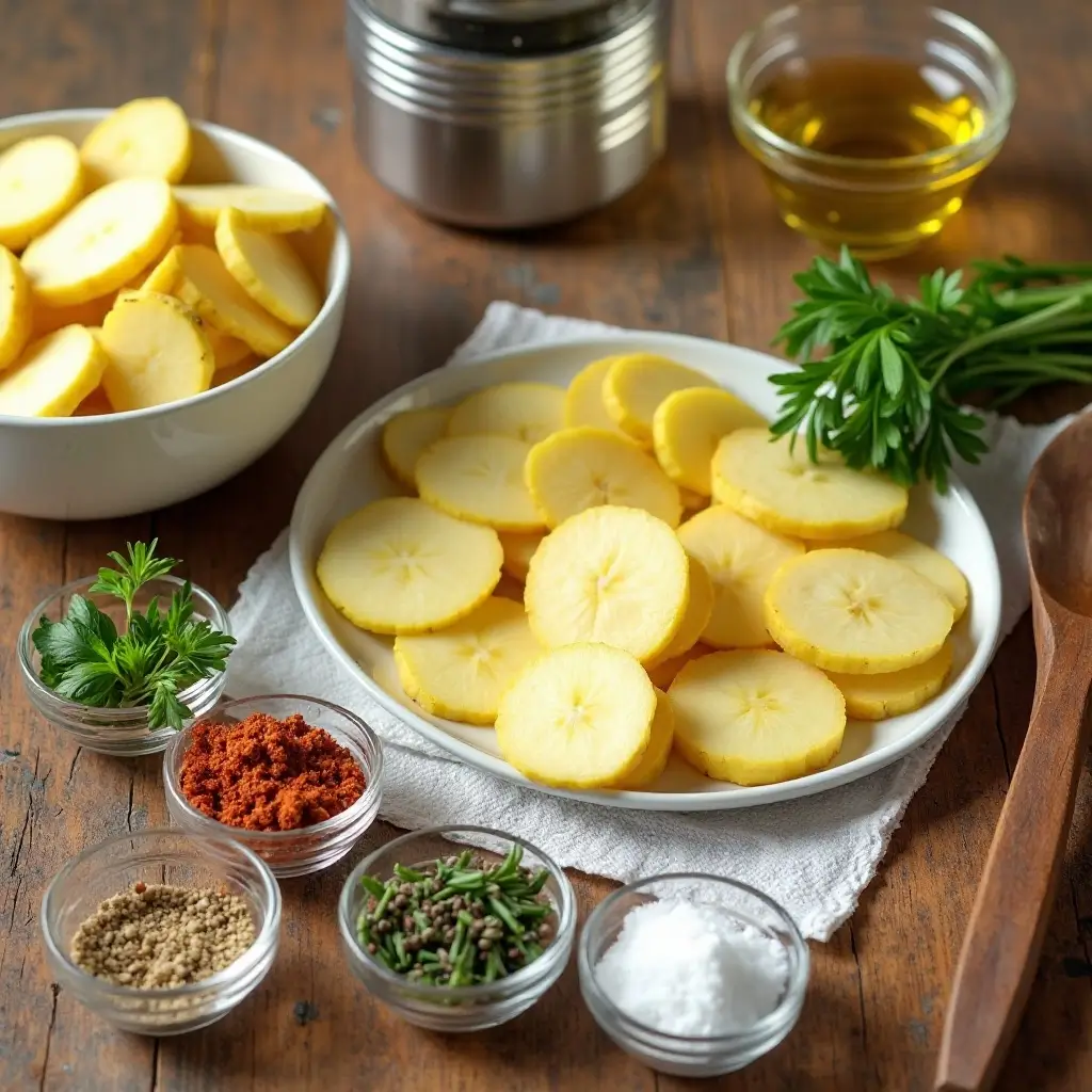 Canned Sliced Potatoes in Air Fryer