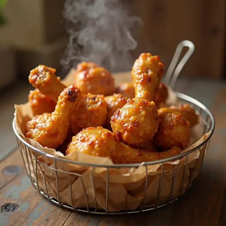 Frozen Chicken Drumsticks in Air Fryer