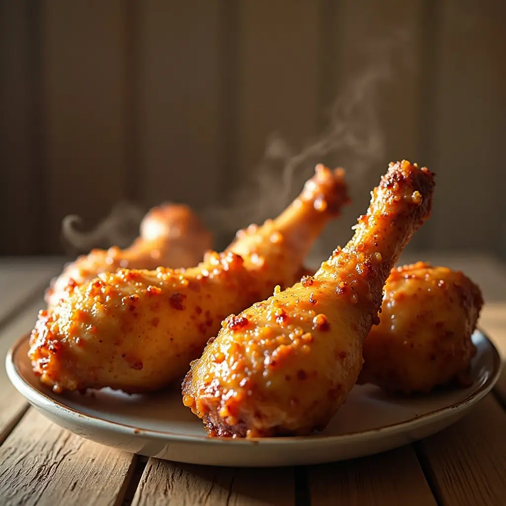 Frozen Chicken Drumsticks in Air Fryer