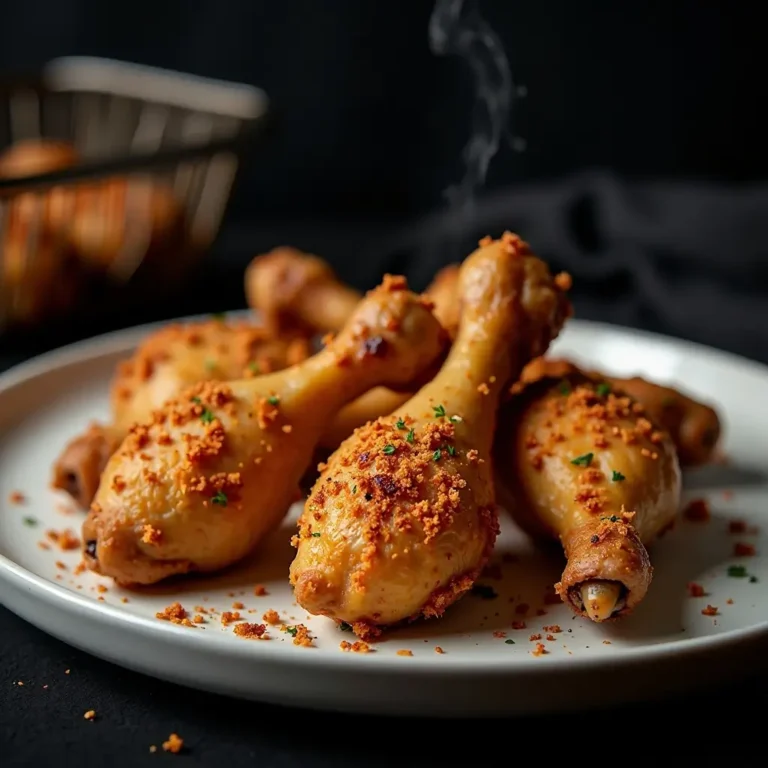 Frozen Drumsticks in Air Fryer