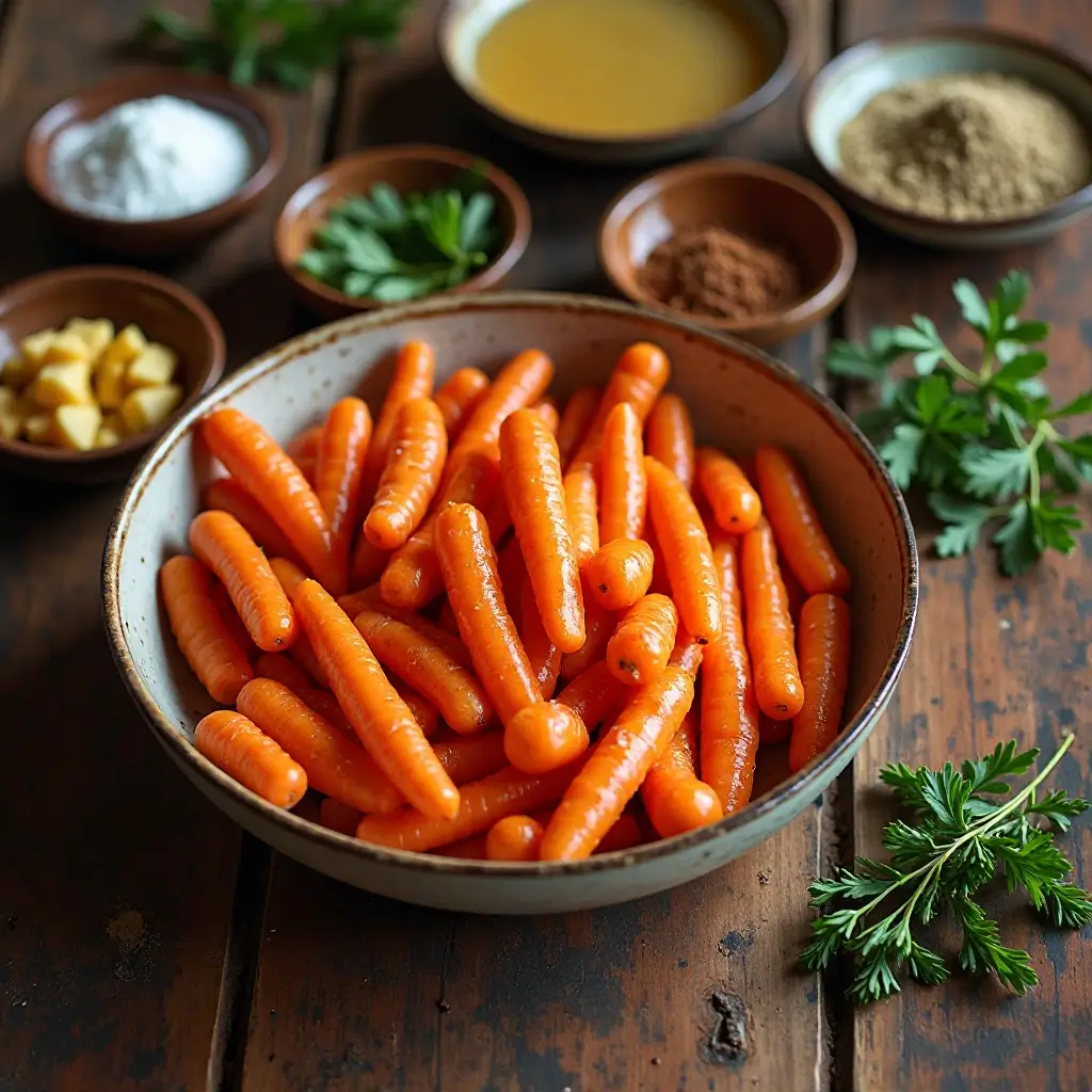 Honey Glazed Carrots Air Fryer