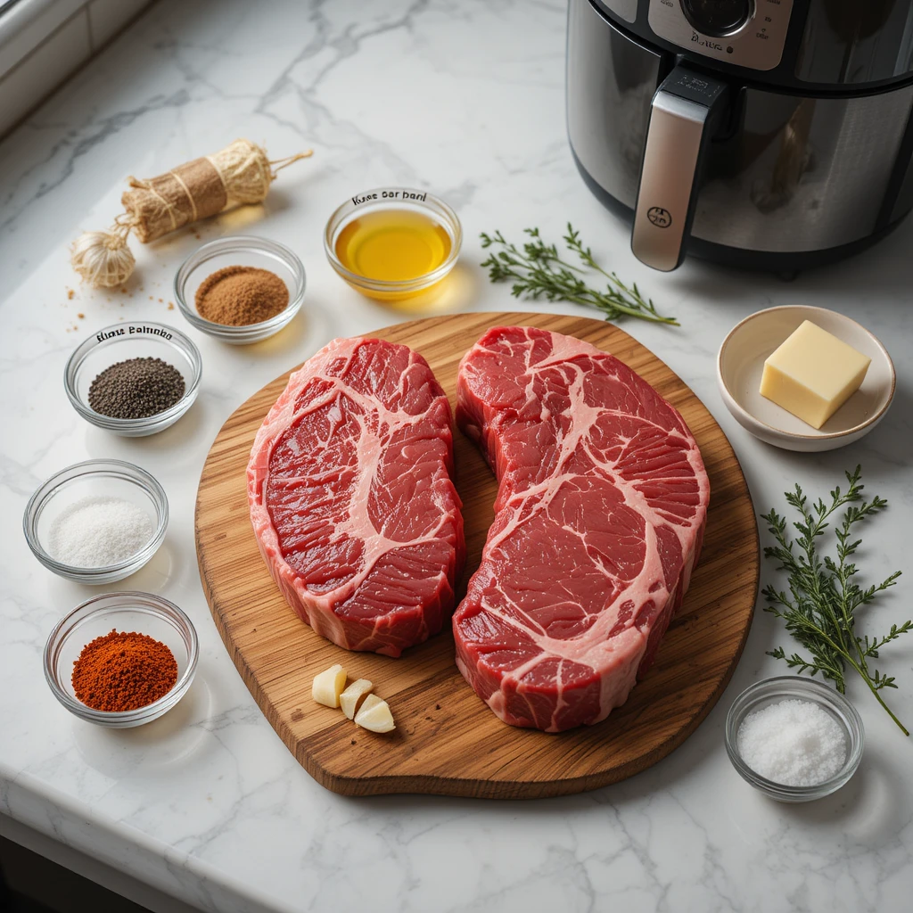 Ribeye Steak in Air Fryer
