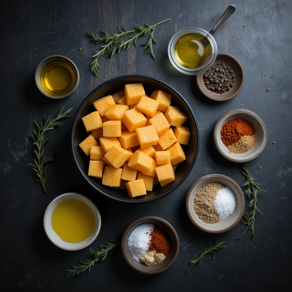 Roasted Sweet Potatoes in Air Fryer