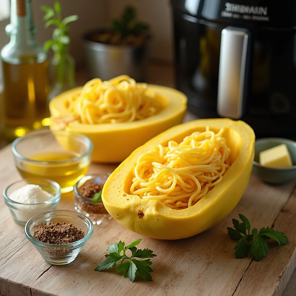 Spaghetti Squash Recipe Air Fryer