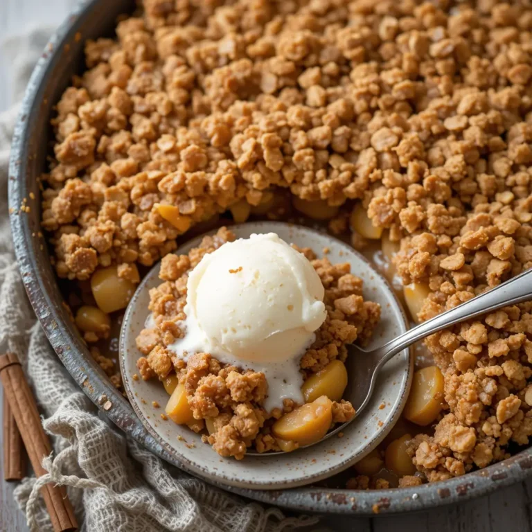 Air Fryer Apple Crisp