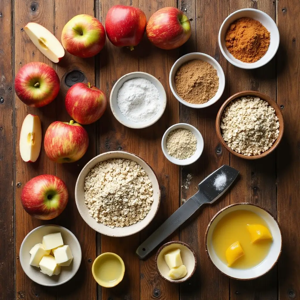 Air Fryer Apple Crisp