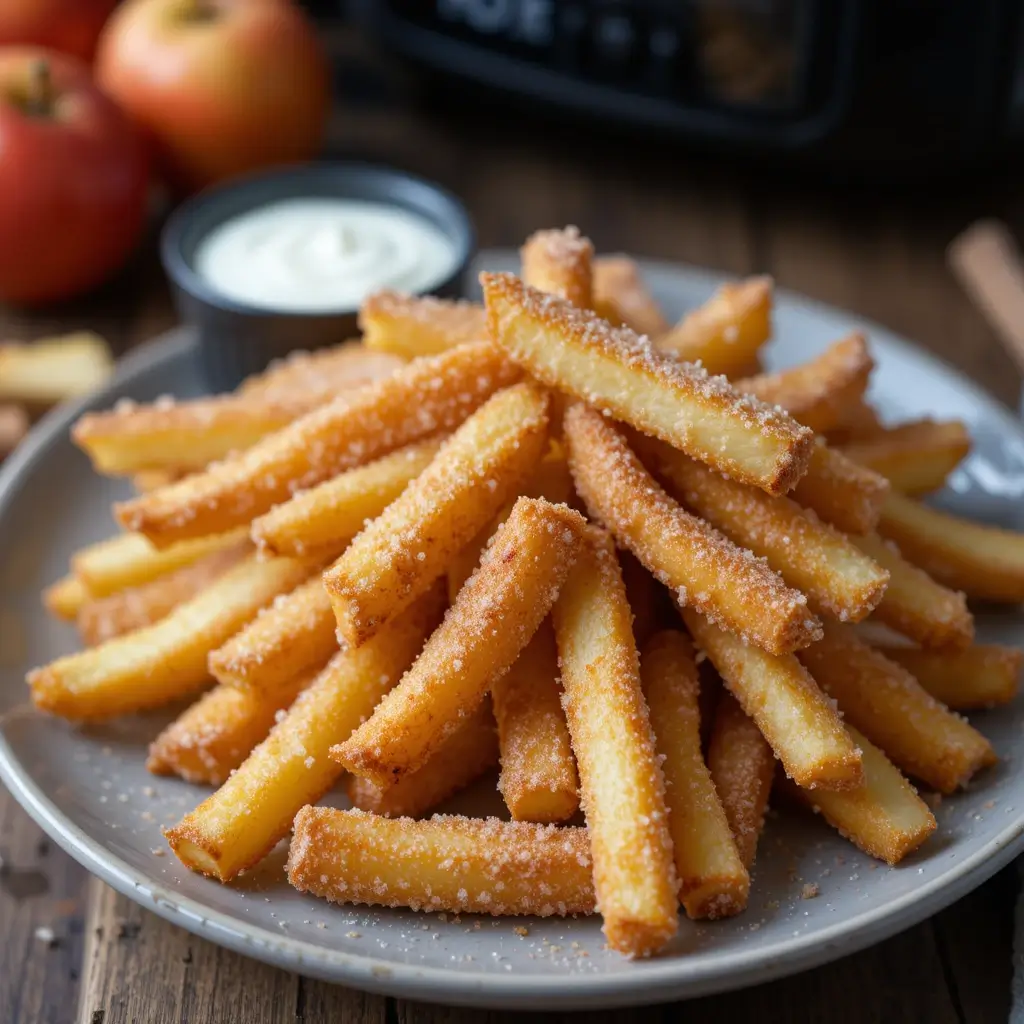 Air Fryer Apple Fries