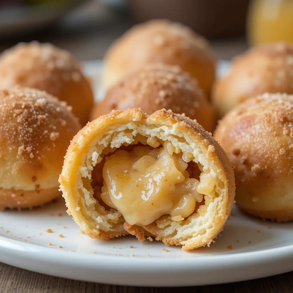 Air Fryer Apple Pie Bombs
