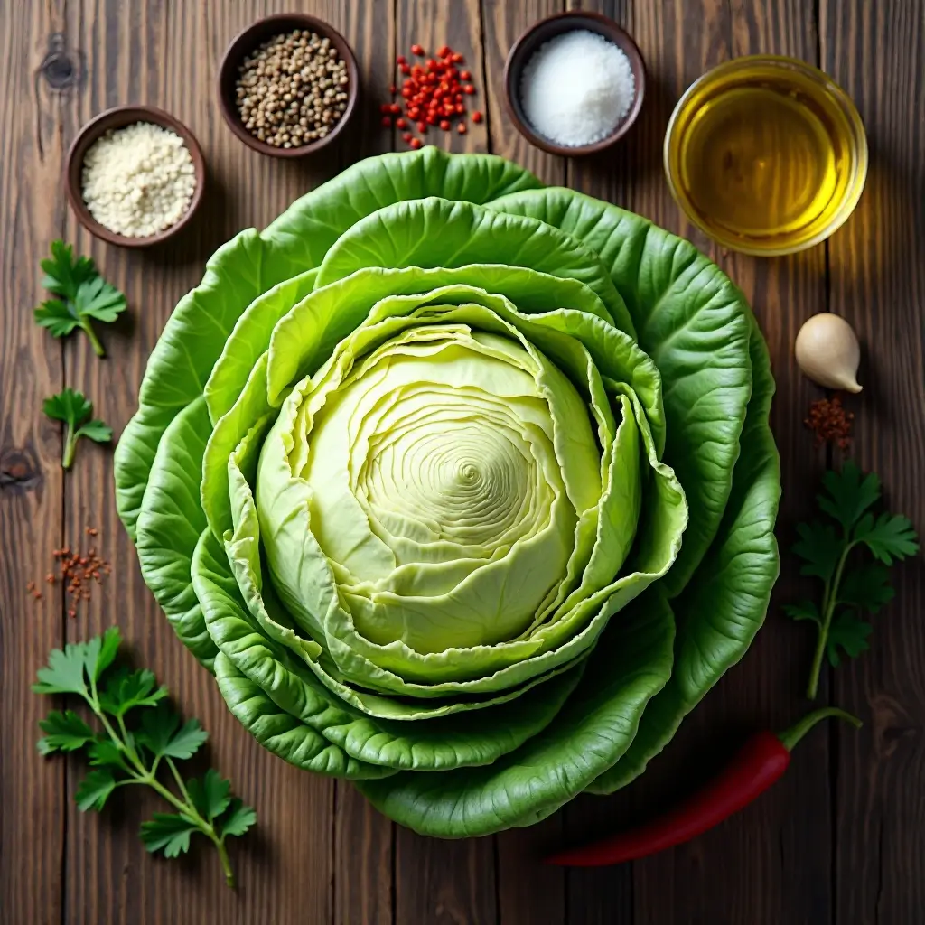 Air Fryer Cabbage Steaks