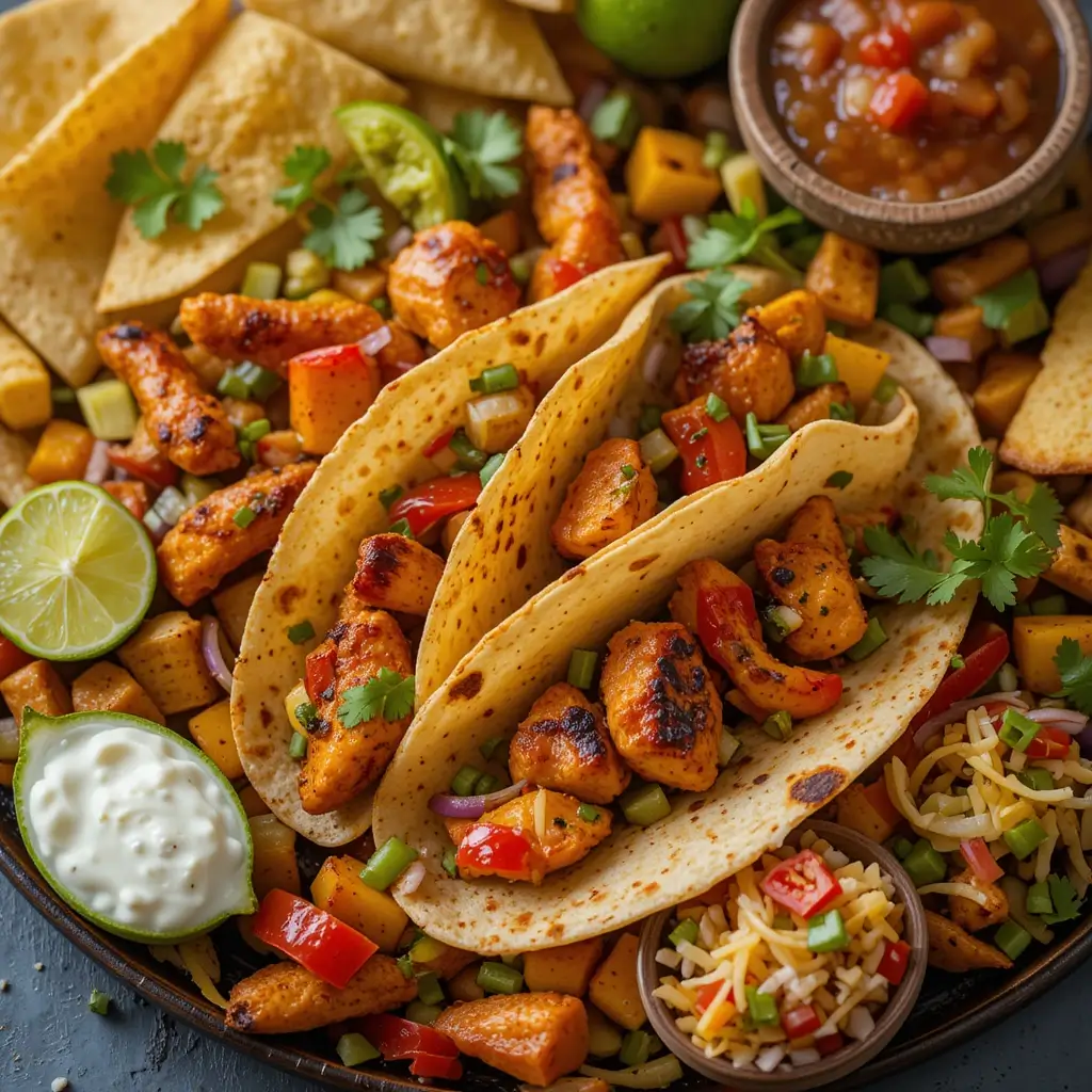Air Fryer Chicken Fajitas