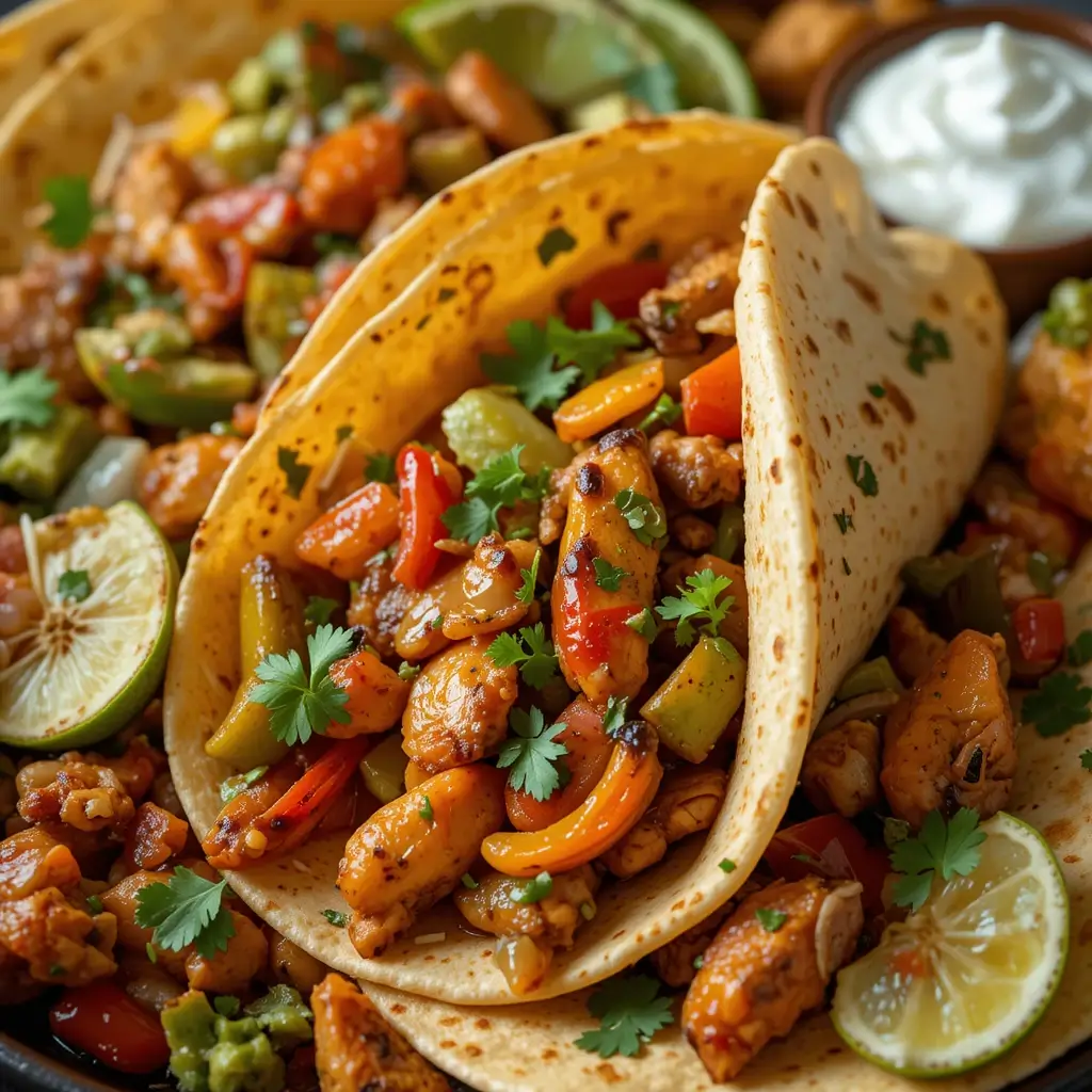 Air Fryer Chicken Fajitas